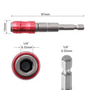 Hex Shank Magnetic 20 degree angle Screwdriver and extension.