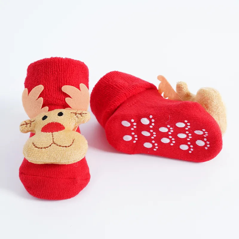 Children's Non-slip Christmas Socks.