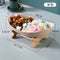 One, Two or three-layer Plastic Fruit, snacks candy bowls with stand.