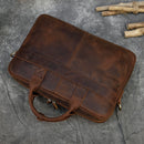 Genuine Leather Laptop Briefcase.