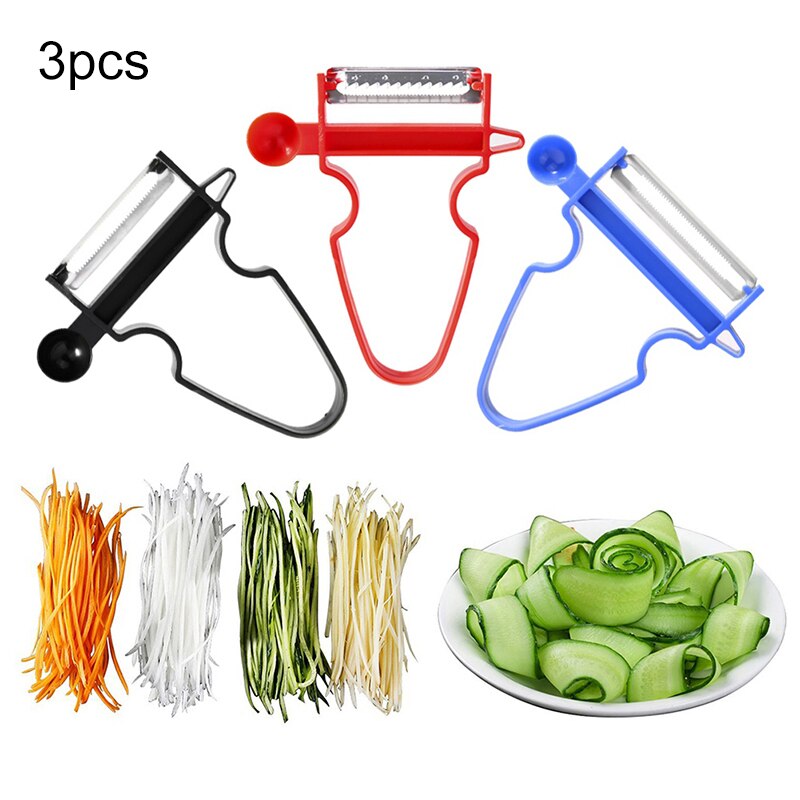 3pcs  stainless steel Vegetable peeler, Shredder, Grater.