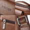 WEIXIER Men's Crossbody Multi-function Leather Bag.