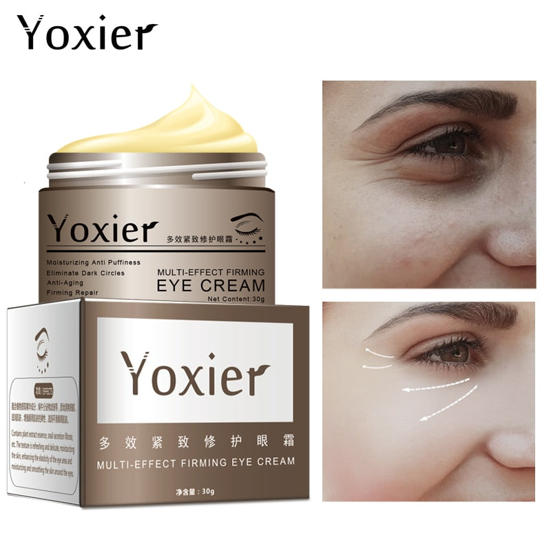 Yoxier Anti-Aging Eye Moisturizing Cream For Fine Dark Lines, Dark Circles and Moisturizer to Firm and Repair skin.