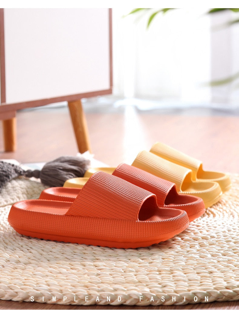 Women's Thick Platform Anti-slip Slippers . Great for Indoor and Outdoor.