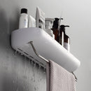 Bathroom/Kitchen Wall Mounted Shelf With Or Without Towel Bar.