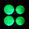 CRESTGOLF 3pcs/LED golf Balls for Night Training with 6 colors.