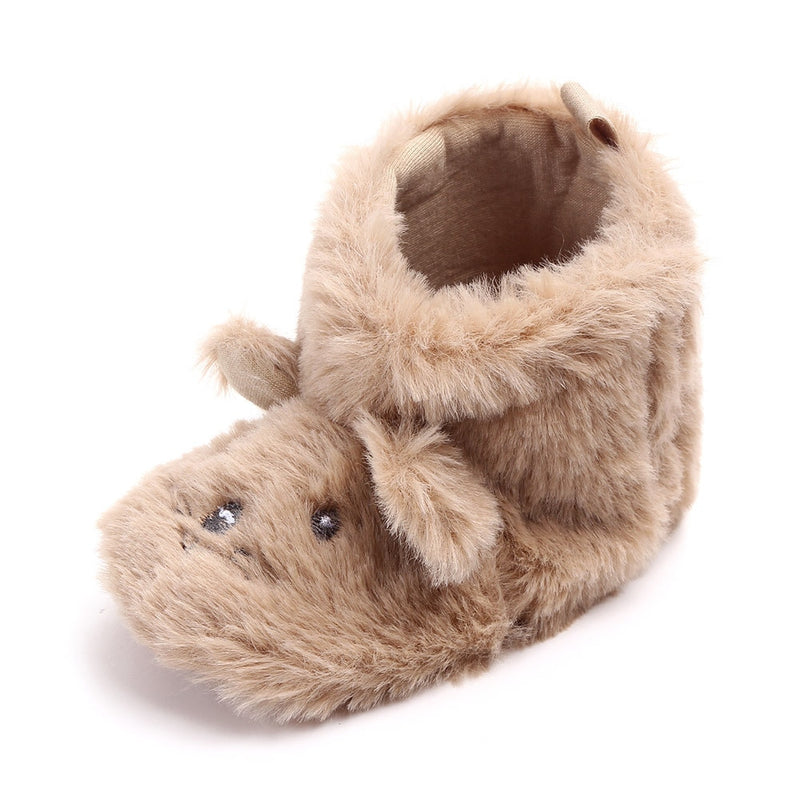 Winter Warm, Plush inside Ant-slip Boots For Newborn/ Toddler .