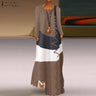 Zanzea Casual Spring/Summer Maxi Dress.