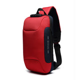OZUKO Multifunction Waterproof Anti-theft Crossbody Bag for Men And Women