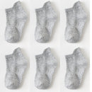 6 Pairs/lot 0 to 6 Yrs Cotton Children's Anti-slip Socks With Rubber Grips.