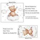 Wall Stickers For Your Nursery Of Bears, Clouds, Stars and Moon.