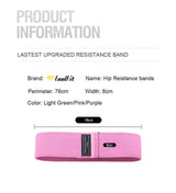 AOLIKES Anti-slip  braided rubber fitness resistance band.