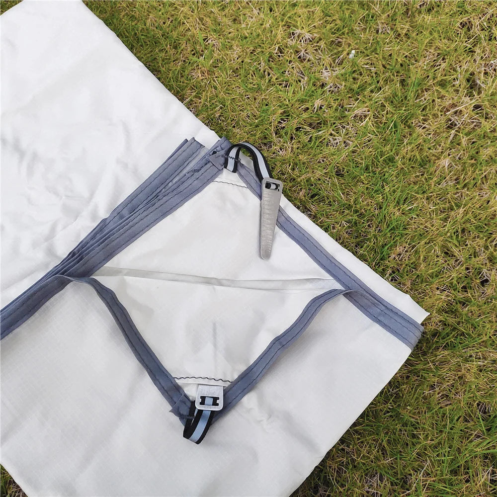 Ultralight Pocket Size Waterproof Tent Ground Sheet With Stakes