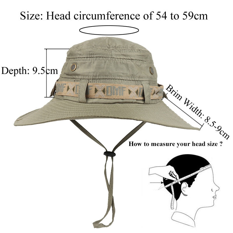 CAMOLAND Waterproof Sun Hat For Men And Women.  UV Protection On The Beach or Outdoor Camping/Fishing.