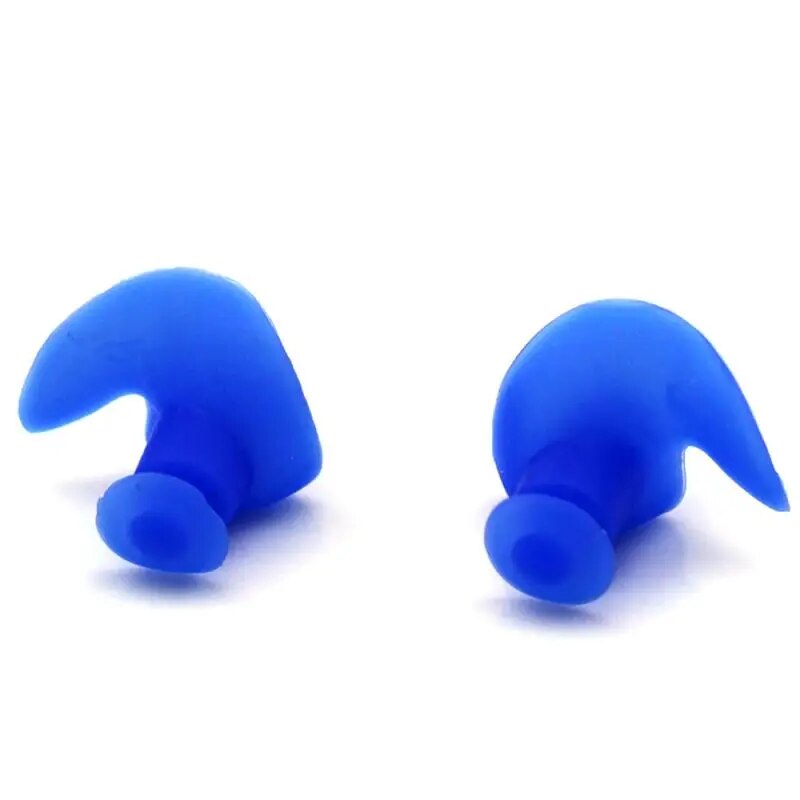 1Pair Soft Silicone Waterproof Diving/Swimming/Anti Noise Reusable Ear Plugs.