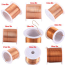 1-3Rolls copper lacquer wire Coil 0.06mm -1.2mm Cable.