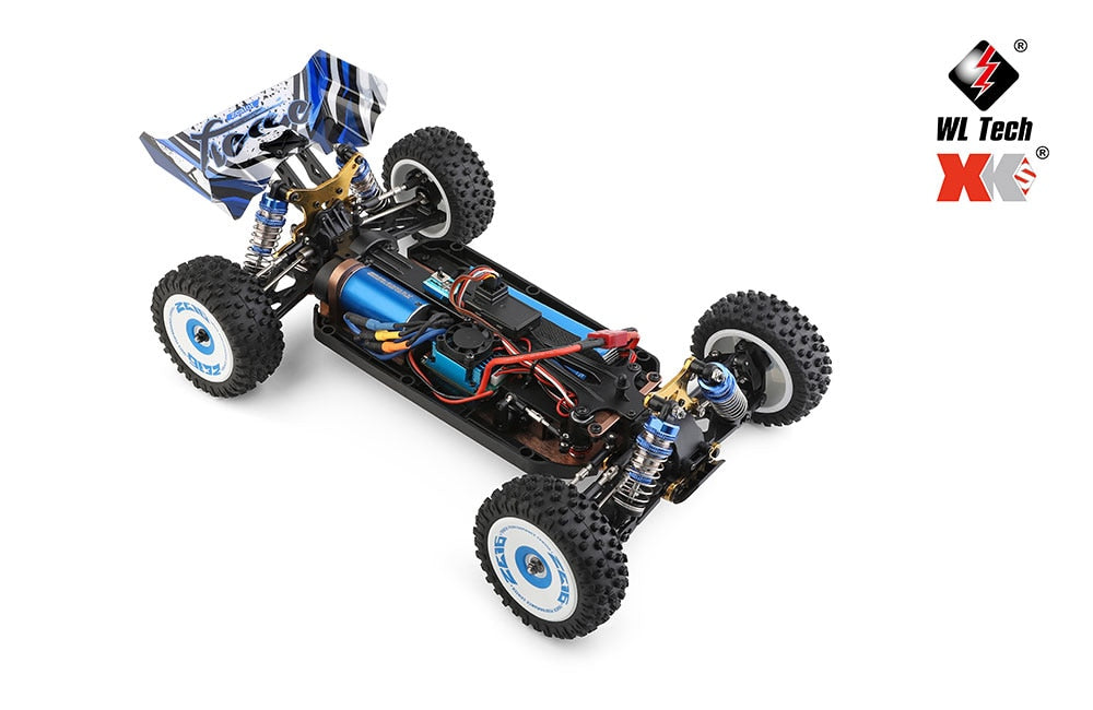 Remote Control Electric High Speed Off-Road Drift  124017 124016 2.4G RC Car 1:14 4WD 75KM/H