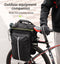 Waterproof 3 in 1rear bike bag. Reflective, 20L capacity