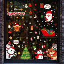 Variety Of Christmas Window Stickers.