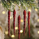 6pcs Christmas Hanging Ornaments.