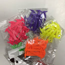 16Pcs/Set Silicone Elastic Shoelaces.