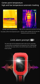 UNI-T UTi120S Infrared Thermal Imager PCB Circuit Industrial Testing Floor Heating Tube Testing Temperature Thermal Camera