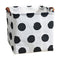 Cube Shaped Folding, Waterproof Storage Basket With Handles.