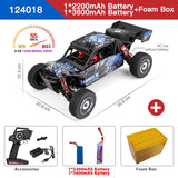 Remote Control Electric High Speed Off-Road Drift  124017 124016 2.4G RC Car 1:14 4WD 75KM/H