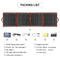 Dokio Flexible/Foldable High Efficiency Solar Panel. 12V 80w 100w 150w 200w 300w Solar Panel Kit