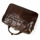 Genuine Leather Laptop Briefcase.