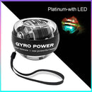 LED Gyroscopic Powerball To measure Range of Muscle Force of Arm, Hand And Wrist for Fitness.