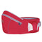 Infant hip rest and waist belt with plenty of storage.