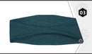 Women and Men's Absorbent, Non-slip, Breathable, Stretchy Headband.