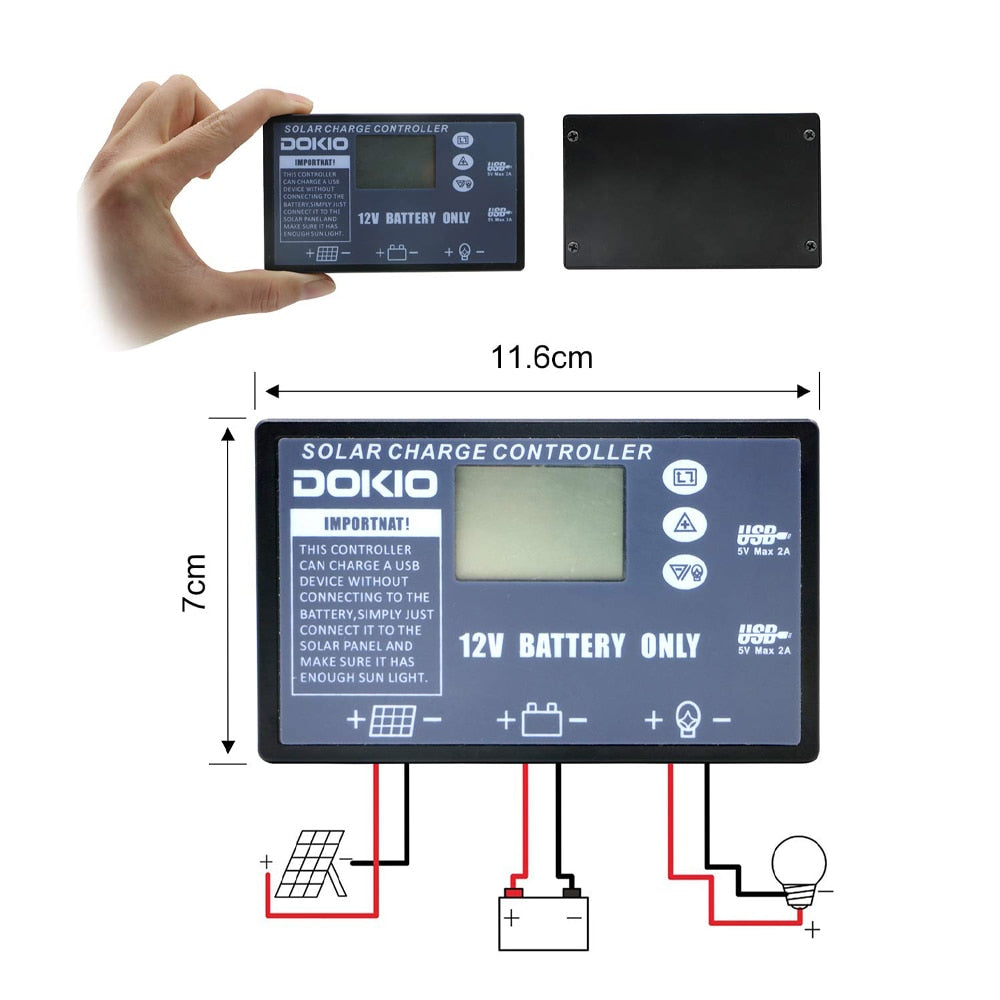 Dokio Flexible/Foldable High Efficiency Solar Panel. 12V 80w 100w 150w 200w 300w Solar Panel Kit