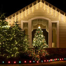 Christmas LED Solar Meteor Shower Rain Lights, 8 Or 16 Tube Lights