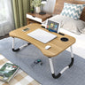 Portable Laptop table with folding legs.