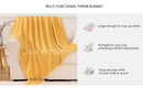 Battilo Machine Washable Decorative Soft Knitted Throws.