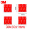 3M 10-100PCS Double-Sided Strong Adhesive Black Or Transparent Tape.