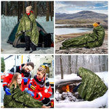 Waterproof Lightweight Thermal Emergency Sleeping Bag. Great for camping and light for hiking.