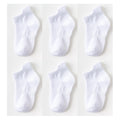 6 Pairs/lot 0 to 6 Yrs Cotton Children's Anti-slip Socks With Rubber Grips.