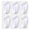 6 Pairs/lot 0 to 6 Yrs Cotton Children's Anti-slip Socks With Rubber Grips.