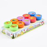 Children's 10pcs Assorted Self-ink Stamps For Scrapbooking Or Crafts.