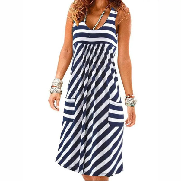 Women's Sleeveless Summer Dress.