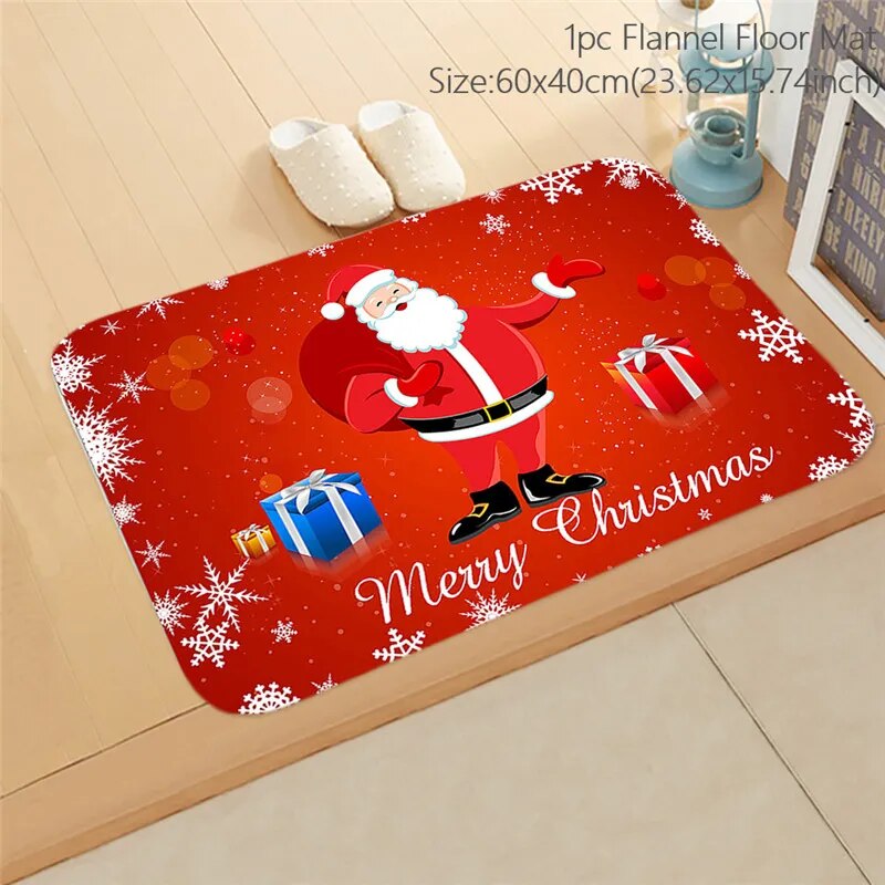 Christmas Decorative Doormat/Pillowcases.