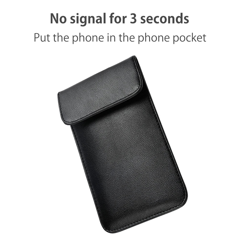 RF Signal Blocking Pouch for Cell Phone, Passport, Key Fob Or GPS Shielding
