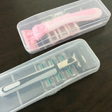 Plastic Transparent  Shaver Case For Travel.