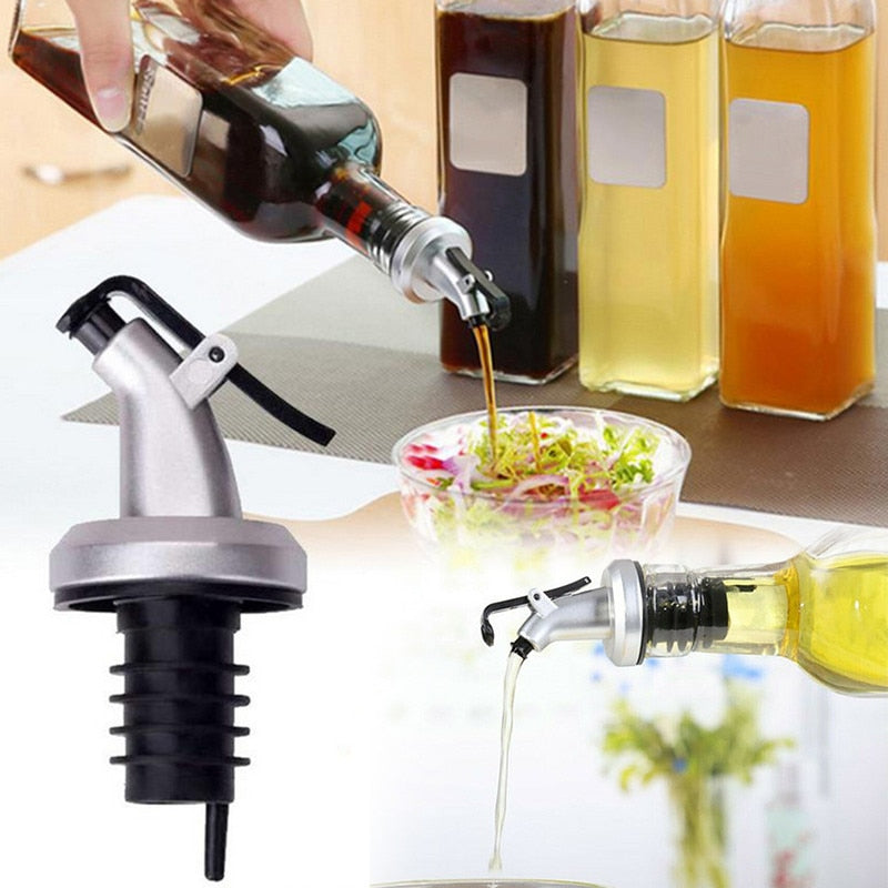 Oil/Vinegar Dispenser with Leak-proof Cap, Suitable for 1.7cm ,2cm 2.1cm Openings of Bottles.