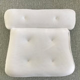 Non-Slip Bath Pillow with Suction Cups. Thick headrest to give your neck and back support.