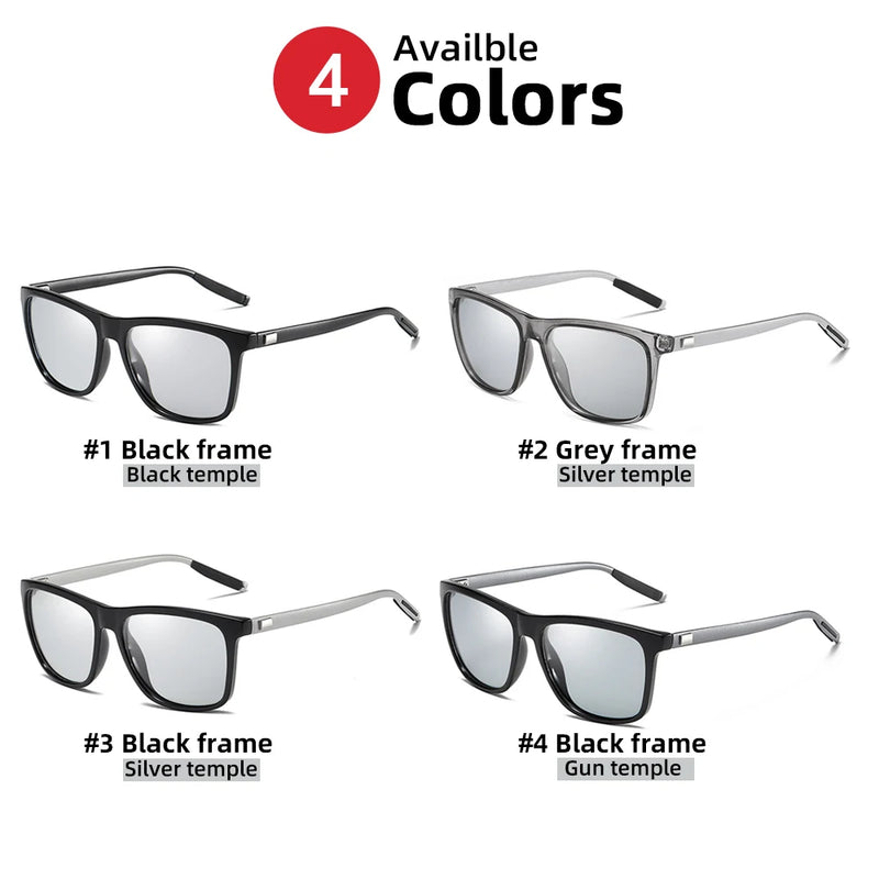 Men's Photochromic Polarized Sunglasses