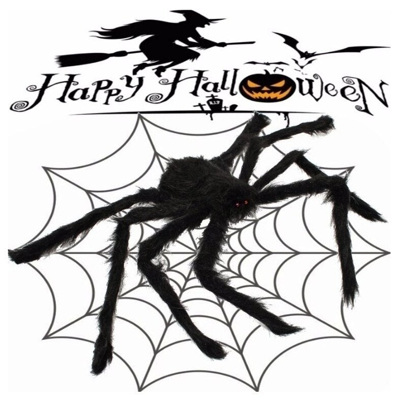 200cm Halloween Hanging Giant SPIDER Decoration.